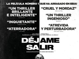 «DÉJAME SALIR», la película que se ha convertido en un fenómeno social en EEUU, en la cartelera española Póster de 'Déjame salir', de Jordan Peele.