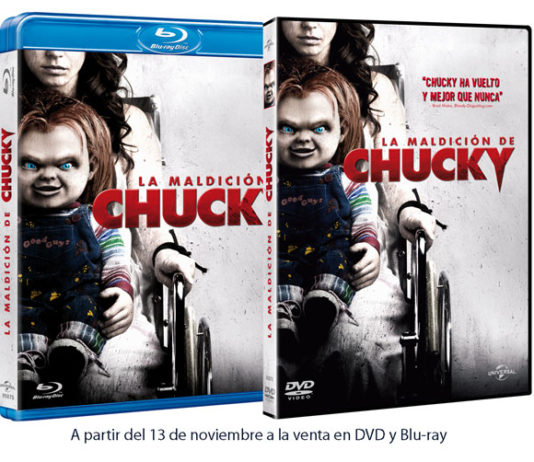 REGALAMOS 2 DVDs de «LA MALDICIÓN DE CHUCKY» La maldicion de Chucky en DVD y Blu-Ray
