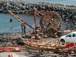 EXCLUSIVA: FURIA DE TITANES 2 (WRATH OF THE TITANS), nuevas imágenes del set de rodaje Ira de Titanes (Wrath of the Titans). Decorado en Teno (Tenerife)