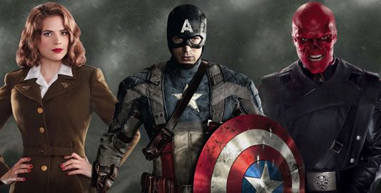 CAPITÁN AMÉRICA EL PRIMER VENGADOR: Nuevos banners de personajes y galería de imágenes