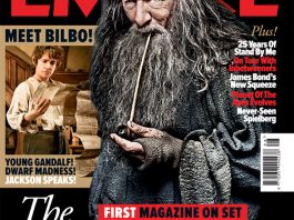 EL HOBBIT: Gandalf y Bilbo en la portada de Empire