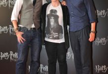 HARRY POTTER Y LAS RELIQUIAS DE LA MUERTE Parte 2: RUPERT GRINT Y LOS GEMELOS PHELPS VISITARON ESPAÑA ANTE MIL FANS DE LA SAGA