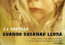EXCLUSIVA: CUANDO SUSANAH LLORA. Portada de la nueva novela de J.J. Castillo