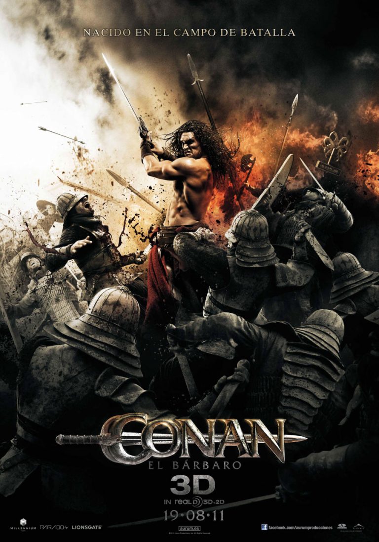 CONAN EL BÁRBARO 3D: Nuevo y violento tráiler en español