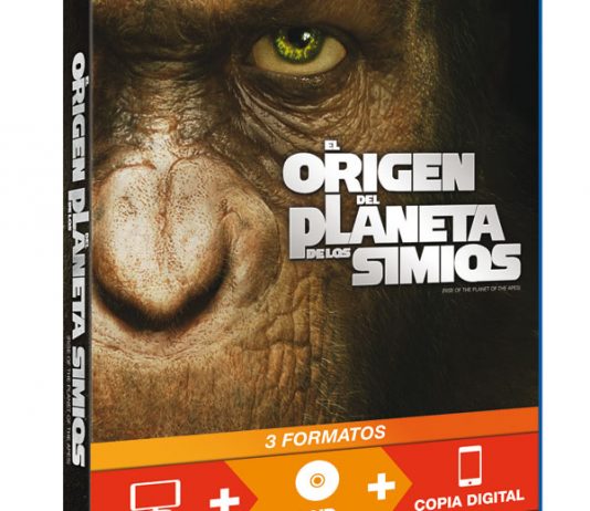 EL ORIGEN DEL PLANETA DE LOS SIMIOS, a la venta desde el 14 de diciembre