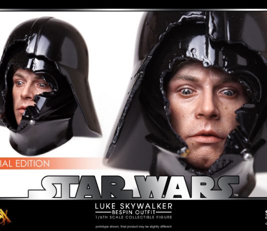 HOT TOYS: Primeras imágenes de la figura de Luke Skywalker en la Ciudad de las Nubes