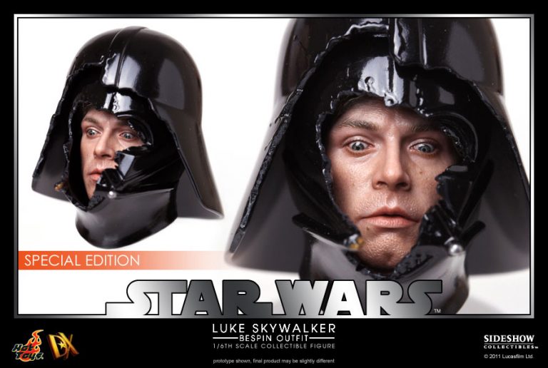 HOT TOYS: Primeras imágenes de la figura de Luke Skywalker en la Ciudad de las Nubes