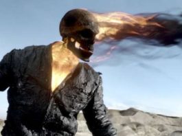 Nicolas Cage interpreta por primera vez al motorista fantasma en «GHOST RIDER: ESPÍRITU DE VENGANZA»
