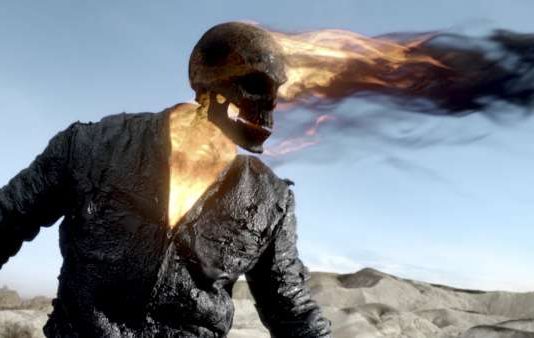 Nicolas Cage interpreta por primera vez al motorista fantasma en «GHOST RIDER: ESPÍRITU DE VENGANZA»