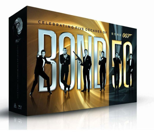 James Bond celebra sus 50 años con una colección especial en Blu-Ray