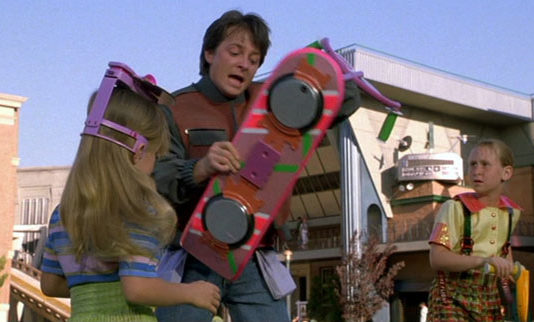 Mattel fabricará el «Aeropatín» (Hoverboard) de «REGRESO AL FUTURO II»