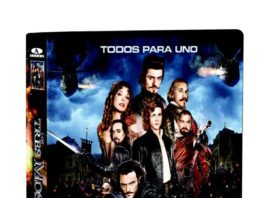 «LOS TRES MOSQUETEROS EN 3D»: Milla Jovovich en acción en los extras del DVD y Blu-Ray Carátula DVD "Los tres Mosqueteros"