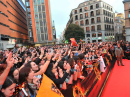 Jennifer Lawrence arrasa en Madrid con «LOS JUEGOS DEL HAMBRE» Jennifer Lawrence durante la presentación de Los Juegos del Hambre en Madrid