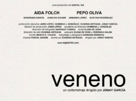 TEA estrena el cortometraje canario «VENENO», de Jonay García Veneno. Cartel del cortometraje dirigido por Jonay García.