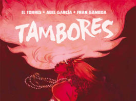 «TAMBORES»: Terror y santería de la mano de El Torres y Abel García Tambores (Drums) porta de Dibbuks