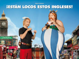 «ASTÉRIX Y OBÉLIX AL SERVICIO DE SU MAJESTAD» 3D: Cartel de la cuarta película de los irreductibles galos Asterix al servicio de su majestad. Cartel español