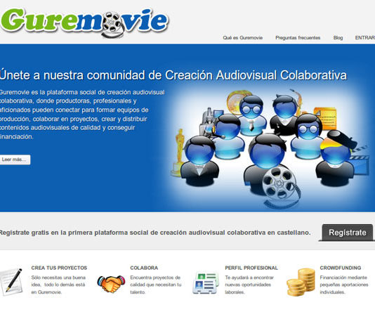 GUREMOVIE, la nueva plataforma de Creación Audiovisual Colaborativa