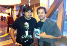 EL DIARIO DE JULIÁN LARA EN L.A. #10: NETWORKING! Julián Lara con Zack Snyder en Los Angeles