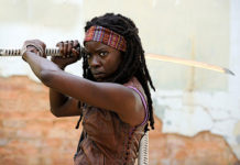 Primera imagen de Danai Gurira como Michonne en «THE WALKING DEAD» T3