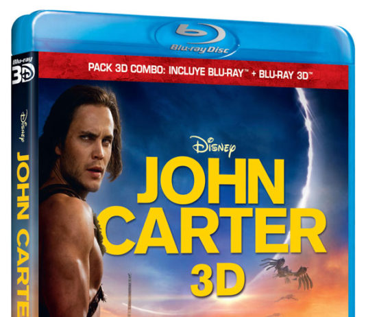 «JOHN CARTER» a la venta en 3D COMBO, Blu-ray y DVD el 29 de junio