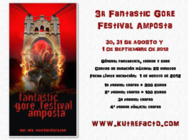 III FANTASTIC GORE FESTIVAL DE AMPOSTA abre la inscripción de su concurso de cortos