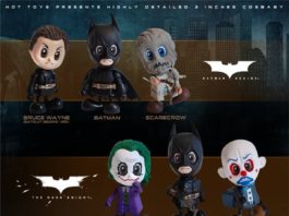 HOT TOYS presenta su serie Cosbaby dedicada al Caballero Oscuro