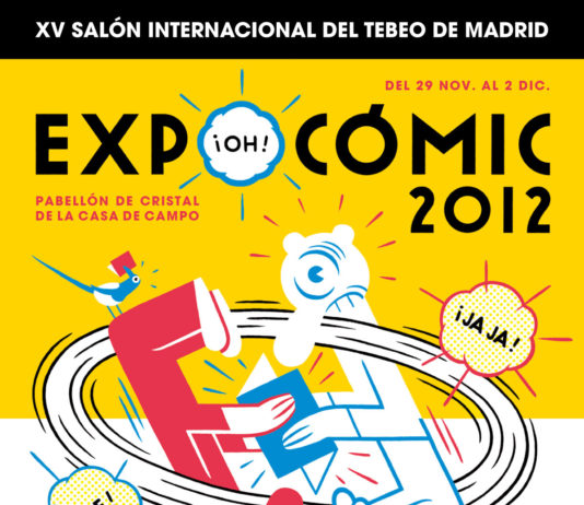 Max es el autor del cartel de Expocómic 2012