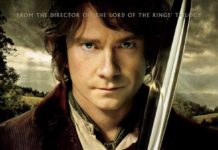 «EL HOBBIT: UN VIAJE INESPERADO». Cartel con Bilbo Bolsón como único protagonista