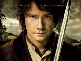 «EL HOBBIT: UN VIAJE INESPERADO». Cartel con Bilbo Bolsón como único protagonista
