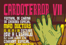 Vuelve Cardoterror, el Festival de cine de terror de Cardedeu, 25 al 28 de octubre de 2012