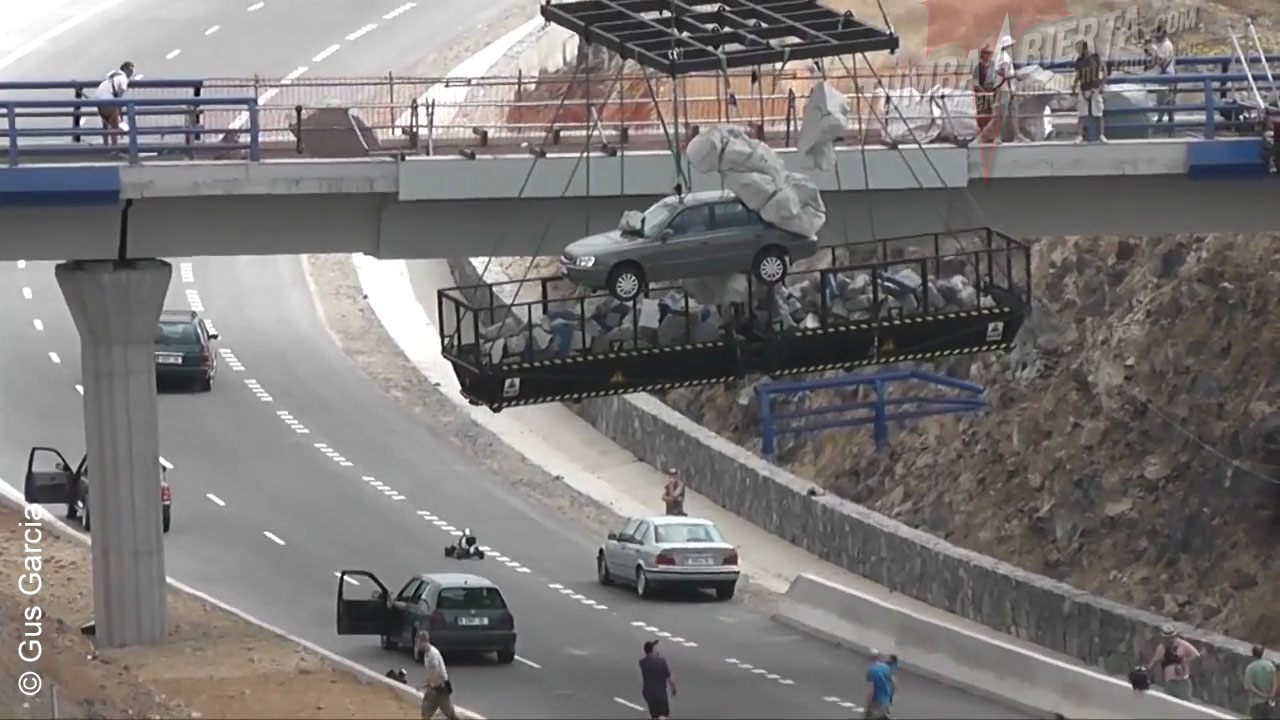 Shooting fast & furious 6 whith stunts in Tenerife