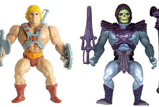 La historia de MASTERS DEL UNIVERSO (MOTU) de Mattel. HE-MAN y Skeletor