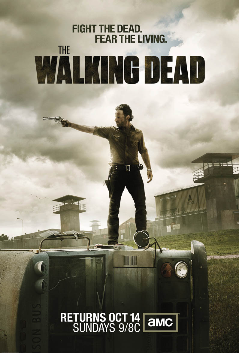 The Walking Dead temporada 3 poster. AMC. FOX