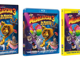 ‘MADAGASCAR 3: DE MARCHA POR EUROPA», a la venta a partir del 12 de diciembre Madagascar 3. Caratulas DVD y Blu-Ray