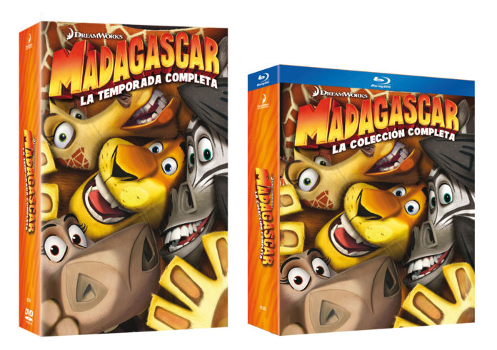 Madagascar. La colección completa en DVD y Blu-Ray