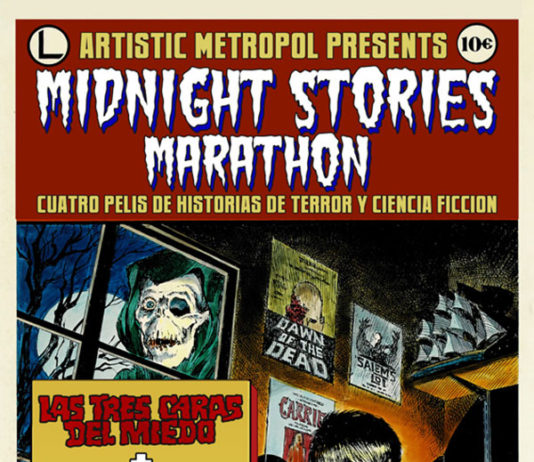 MARATÓN HORROR SHORT CUTS (MIDNIGHT STORIES) en la sala Artistic Metropol
