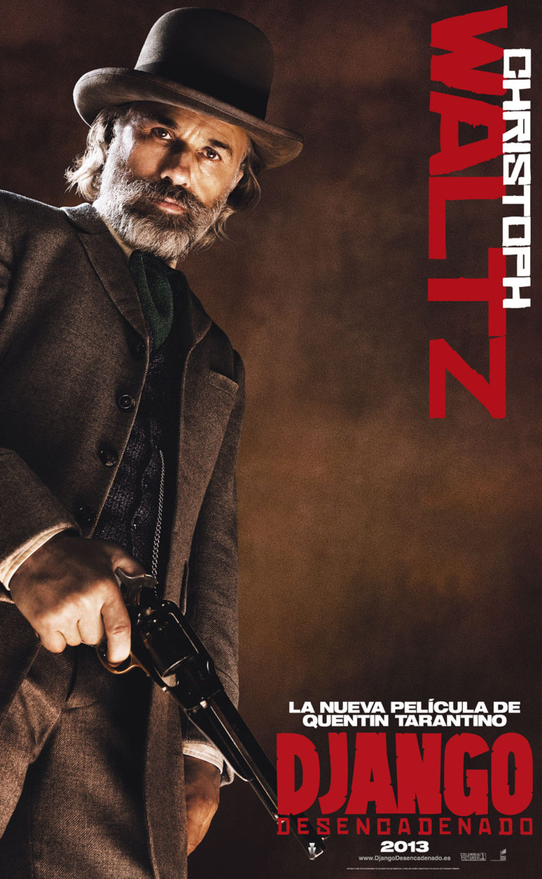 Christoph Waltz es el Dr. King Schultz en «DJANGO DESENCADENADO»