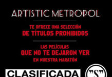 Maratón de películas prohibidas en la sala Artistic Metropol de Madrid Maratón Artistic Metropol "Clasificada S"
