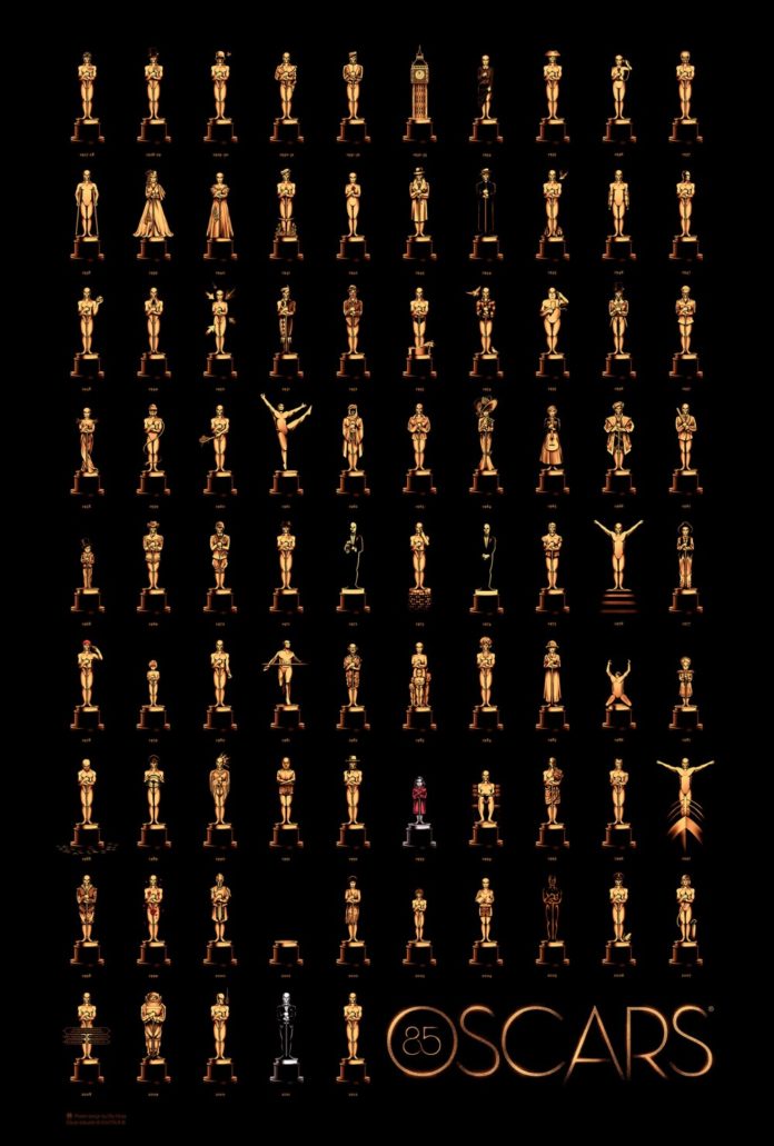 85 Oscars 2013 poster