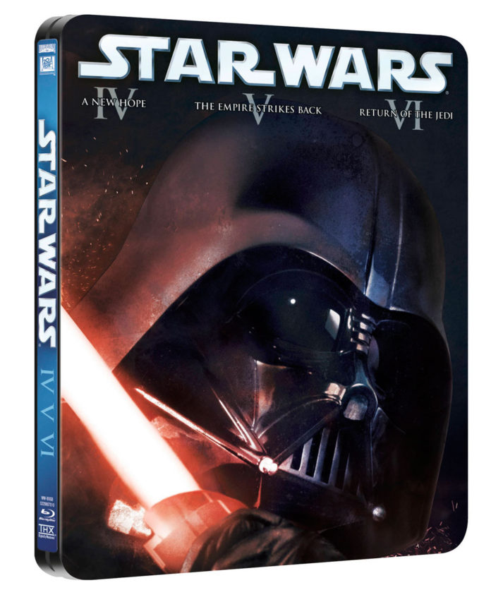 Trilogía Star Wars Steelbook BD