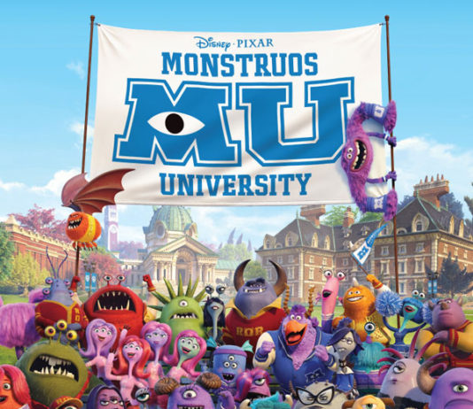 Nuevo cartel de la película de Disney Pixar «MONSTRUOS UNIVERSITY» Monstruos university