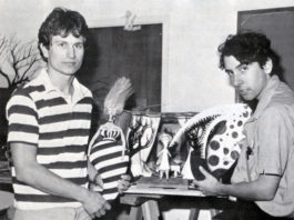 «FRANKENWEENIE»: Entrevista al diseñador de producción RICK HEINRICHS Rick Heinrichs y Tim Burton Pesadilla antes de Navidad