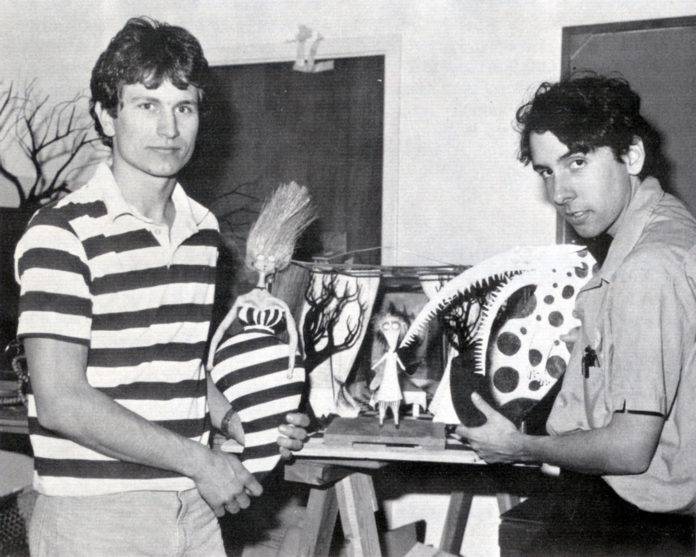 Rick Heinrichs y Tim Burton Pesadilla antes de Navidad