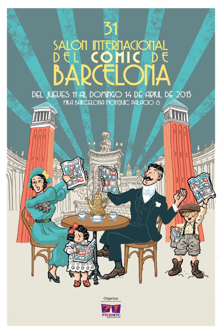 Todo a punto para el Salón Internacional del Cómic de Barcelona 2013