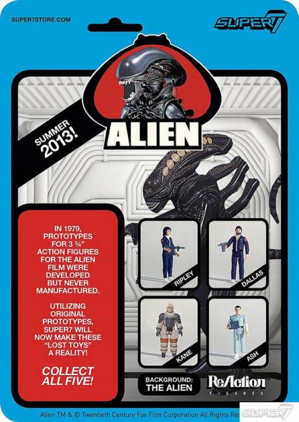 Alien Reaction Figures