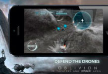 «DRONE DEFENDER», app para móviles inspirada en «OBLIVION» App Oblivion