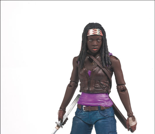 Las figuras de la temporada 3 de «THE WALKING DEAD» de McFarlane Toys, ya disponibles Figura TWD serie 3 Michonne