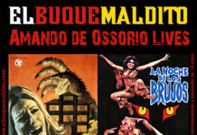 Amando de Ossorio Lives! el nuevo programa doble de EL BUQUE MALDITO Amando de Ossorio Lives!