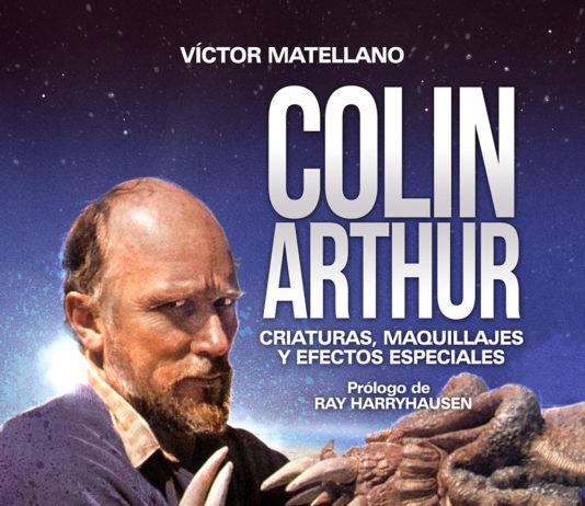 Víctor Matellano presentará el libro sobre Colin Arthur en NOCTURNA 2013 Colin Arthur. Criaturas, maquillajes y efectos especiales de Víctor Matellano