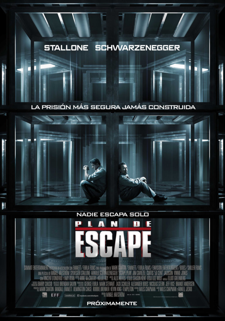 Cartel español de "Plan de Escape" (The tomb)